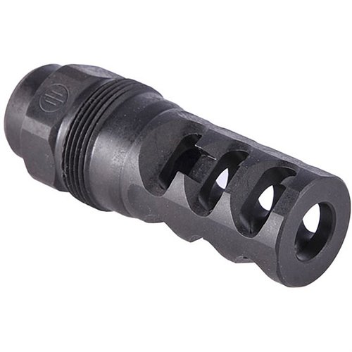 Der PWS FRC 223 Kaliber Kompensator bietet optimale Rückstoßminderung, effektive Flammenunterdrückung und schnelle Nachfolgeschüsse für präzises Schießen.
