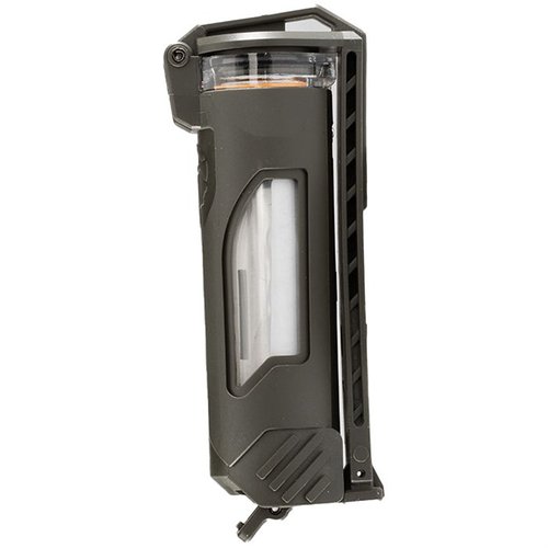 Schütze deine 21700-Batterie mit dem CELLVAULT-21: wasserdicht, stoßfest, mit klarem Sichtfenster und einfacher MOLLE-Installation für sofortigen Zugriff.