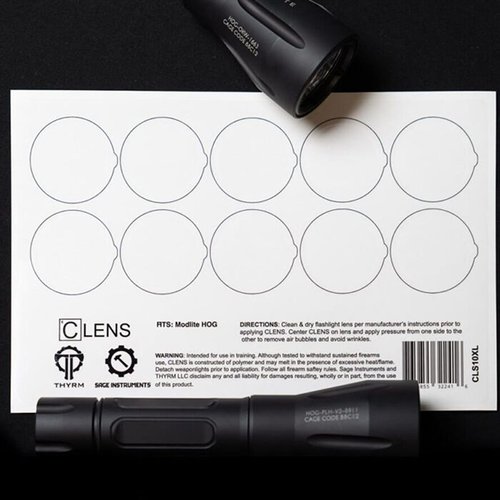 Schütze deine Taschenlampen und Waffenscheinwerfer mit CLENS! Einfach abziehen, um die Linse blitzsauber zu halten und optimale Helligkeit zu genießen.