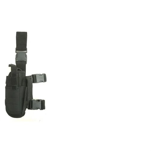 Der CACTUS JACK TACTICAL DROP LEG HOLSTER bietet eine verstellbare Passform für die meisten Handfeuerwaffen, schnellen Zugriff und robusten 600 Denier Polyester.