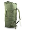 SCHRECK WHOLESALE INC US MADE TWO STRAP NYON CORDURA DUFFLE BAG O.D. GREEN