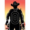 BIRCHWOOD CASEY DIRTY BIRD GUNSLINGER SKYLINE 12 X 18" TARGET 6 PACK