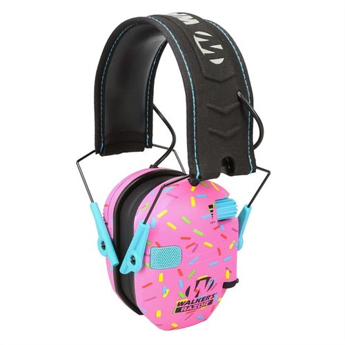 Die Walkers Razor Slim Electronic Muffs bieten 23 dB Schallreduzierung, sind faltbar für einfache Lagerung und bieten hervorragenden Tragekomfort.