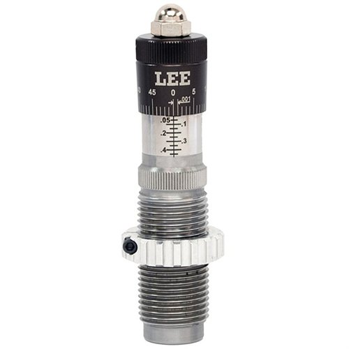 Die LEE PRECISION Micrometer Bullet Seating Dies bieten präzise, einstellbare Sitztiefe, optimale Ausrichtung und die Möglichkeit, gleichzeitig zu setzen und zu crimpen.