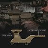 Das HYDRA V2 Dual Optic Mount Kit für AIMPOINT® MICRO-T2 bietet eine erhöhte Optik für bessere Zielerkennung und mehr situative Awareness, egal welche Ausrüstung du trägst.