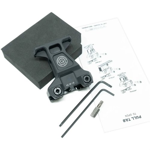 Die LERNA Optic Mount Kit für AIMPOINT® ACRO bietet eine erhöhte Optik für bessere Zielerkennung und mehr situative Wahrnehmung, selbst mit Ausrüstung.