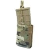 GBRS GROUP SINGLE RIFLE 5.56 NATO MAG POUCH W/BUNGEE RETENTION MULTICAM