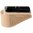 HOGUE OVERMOLD GRIP EXT PAD FOR GLOCK 26 9MM 10RD MAGS FDE