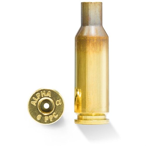 Die 6MM PPC Brass von Alpha Munitions bietet außergewöhnliche Präzision, lange Lebensdauer der Zündhülsen und kommt in praktischen 100er-Packungen.