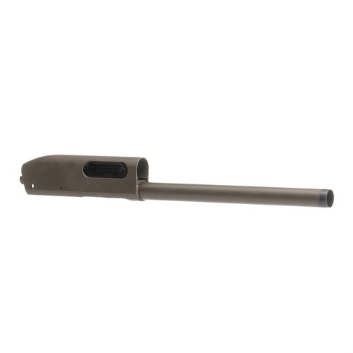 Upgrade deine Remington 870 mit diesem 12 Gauge Stripped Receiver, der aus robustem Stahl gefertigt und mit einer langlebigen Patriot Brown-Beschichtung versehen ist.