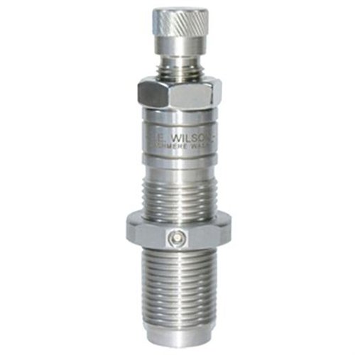Mit der L.E. Wilson Bushing Full Length Sizing Die kannst du die Hülsenhälse präzise anpassen und gleichzeitig den Rest der Hülse bearbeiten – für maximale Genauigkeit!