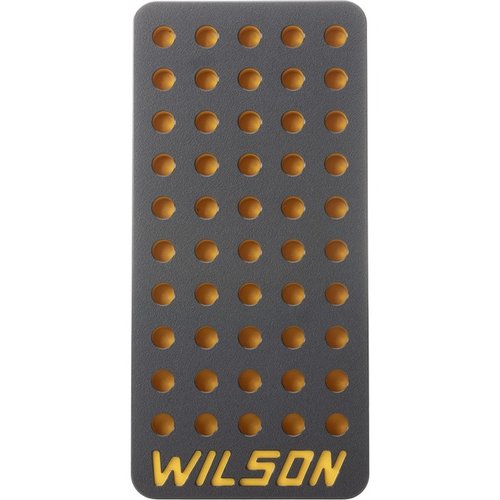 Die WILSON 50-Round Reloading Tray bietet Platz für 50 Hülsen, eine integrierte Bullet/Primer Cup und ist aus langlebigem, chemikalienbeständigem HDPE gefertigt.