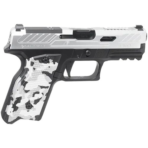 Die XF PRO™ 9MM Luger ist eine robuste, präzise und anpassbare Pistole mit Glock® Magazinkompatibilität, ideal für verdecktes Tragen und Wettkämpfe.