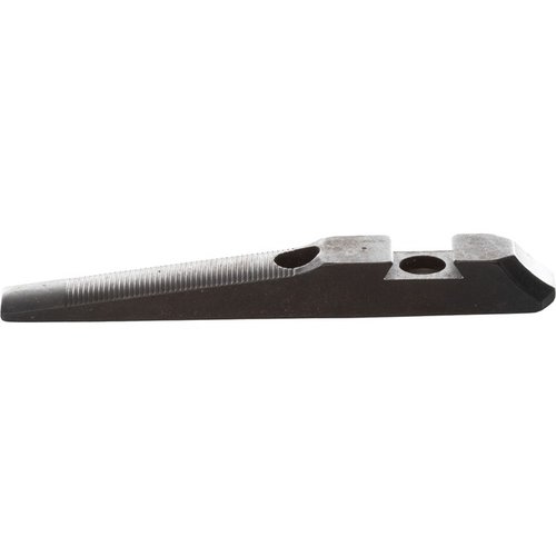 Die Remington Front Sight Ramp 3/8" Dovetail bietet eine stabile Montage für Frontsichtblätter, ist aus robustem Stahl gefertigt und ideal für Upgrades oder Restaurierungen.