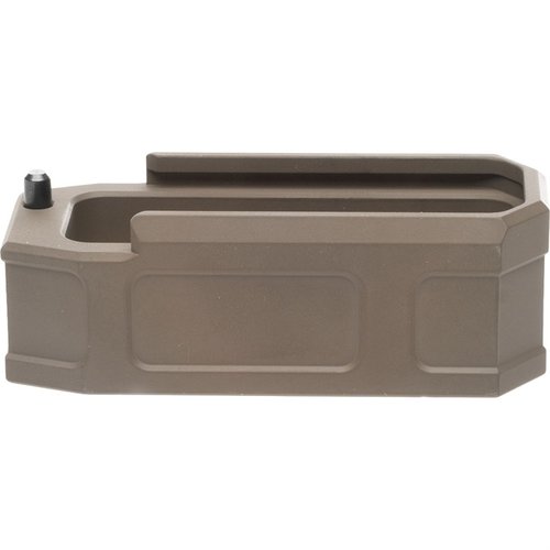 Die MXP Magazinverlängerung für Gen M3 PMAG ermöglicht dir +5 oder +6 Schuss, ist werkzeuglos montierbar und besteht aus robustem CNC-Aluminium.