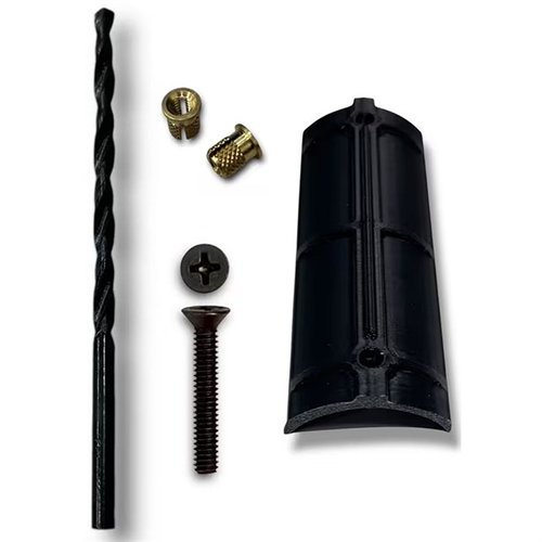 Das BRASS INSERT UPGRADE KIT von VICTOR COMPANY verstärkt die Universal Cheekrest-Befestigung, bietet eine langlebige, sichere Plattform und verhindert Verschleiß.