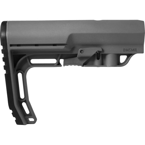 Der BATTLELINK Minimalist Mil-Spec Stock für AR-15 ist leicht, anpassbar und bietet eine verbesserte Wangenauflage sowie mehrere Sling-Montageoptionen.