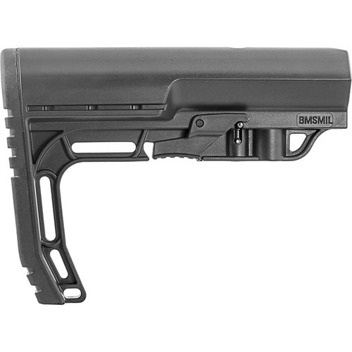 Der BATTLELINK MINIMALIST STOCK ist der leichteste seiner Art, bietet optimale Sling-Montage, verbesserten Wangenauflage und passt sich deinen Bedürfnissen an.