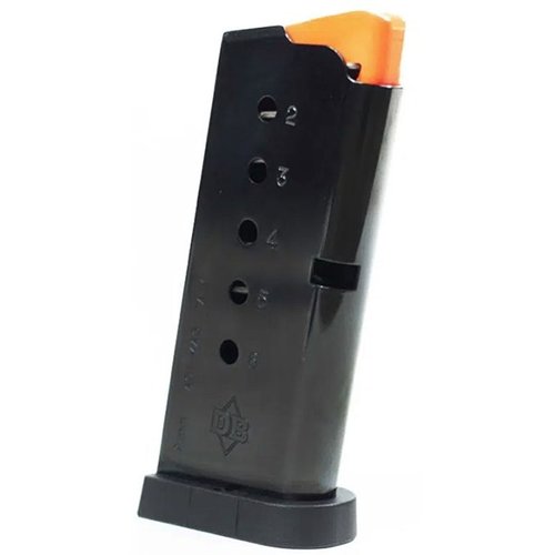 Das Diamondback DB9 Gen-4 6-Round Magazin bietet zuverlässige Fütterung und Leistung, ideal für den täglichen Gebrauch und das verdeckte Tragen.