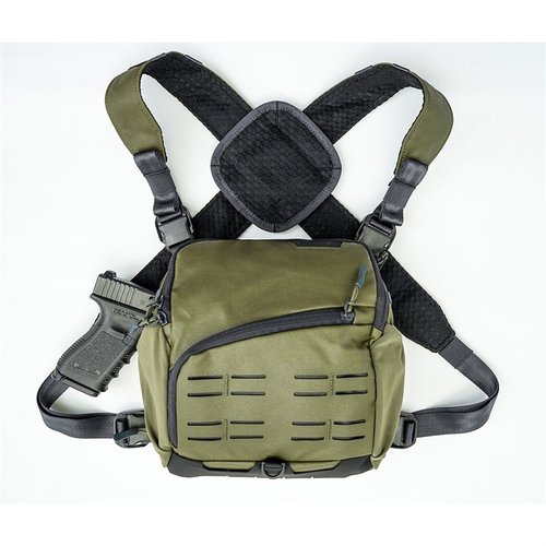 Der ACHRO™ Chest Pack & Harness bietet dir robusten Komfort, einfachen Zugriff auf deine Ausrüstung und eine anpassbare Passform für jede Mission.
