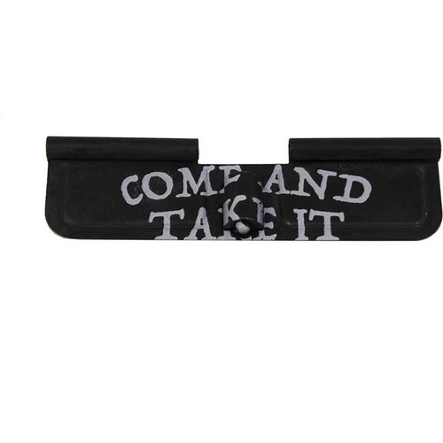 Der MISSION FIRST TACTICAL Ejection Port Cover für AR-15 aus USGI Stahl bietet Schutz vor Staub und Kratzern, inklusive Installationskit für einfache Montage.