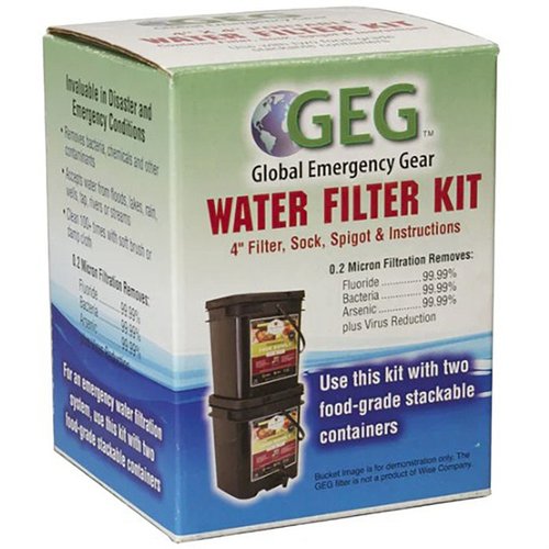 Mit dem GEG™ Wasserfilter-Kit kannst du in Notfällen, beim Camping oder Off-Grid zuverlässiges, sauberes Wasser aus verschiedenen Quellen gewinnen.
