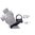 PINCH ADJUSTABLE 35 DEGREE OFFSET OPTICS MOUNT W/SHIELD RMSC