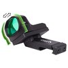 Der Viridian PINCH 35-Grad Offset-Mount bietet dir Geschwindigkeit, Präzision und Anpassungsfähigkeit mit drei einstellbaren Positionen für optimale Sicht.