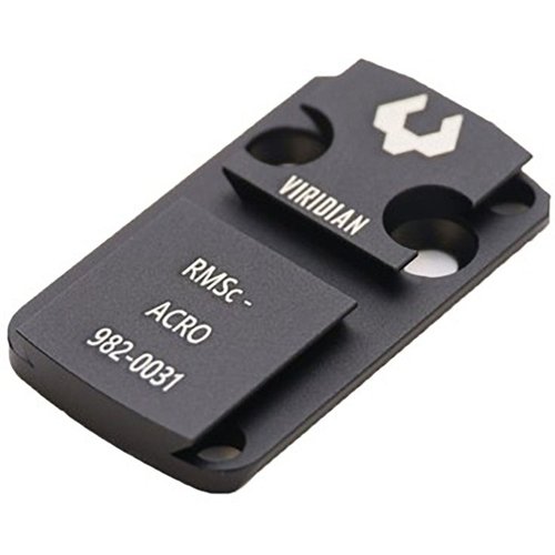 Der VIRIDIAN MOUNTING ADAPTER SHIELD RMSC für RFX 44/45 ist aus robustem 6061 Aluminium gefertigt, schwarz anodisiert und bietet eine lebenslange Garantie.