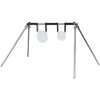 Das AR500 3/8" Gong Hanger Kit bietet dir robuste AR500 Stahlziele in zwei Größen, hohe Haltbarkeit und einfache Montage für ein stressfreies Schießerlebnis.