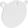 BIRCHWOOD CASEY AR500 3/8" ROUND 10" WHITE
