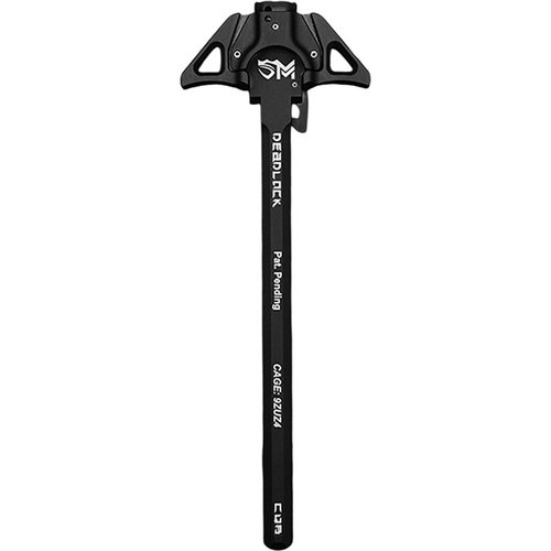 Der SENTRY MANUFACTURING DEADLOCK CQB Charging Handle bietet eine patentierte Dual-Locking-Technologie, verbesserte Gasmanagement und 30% mehr Haltbarkeit für maximale Zuverlässigkeit.