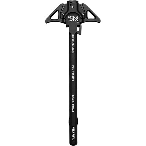Der DEADLOCK Charging Handle für AR-15/M4 bietet ein patentiertes Dual-Lock-System, das Fehlfunktionen verhindert und eine sichere Handhabung in jedem Umfeld gewährleistet.