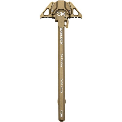 Der SENTRY MANUFACTURING GASLOCK CQB Charging Handle bietet maximale Zuverlässigkeit, verbesserte Ergonomie und effektive Gasmanagement-Technologie für AR-15/M4.