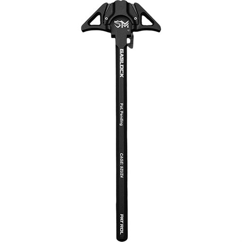 Der SENTRY GASLOCK Charging Handle für AR-308/SR25 bietet zuverlässige Leistung, reduzierte Gasblowback und robuste Haltbarkeit für anspruchsvolles Schießen.