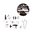 J P ENTERPRISES JPFCP-1EZ TRIGGER KIT, .154" PINS,