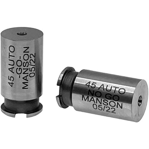 Sichere Feuerwaffen mit dem Manson Precision NO GO Gauge für .45 ACP. Präzise und langlebig 🔧, um die richtige Kammerhöhe zu gewährleisten.