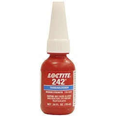 Sichere deine Schrauben mit LOCTITE #242 Threadlocker! 💪 Ideal für mittlere Festigkeit und einfache Demontage. Perfekt für präzise Anwendungen.