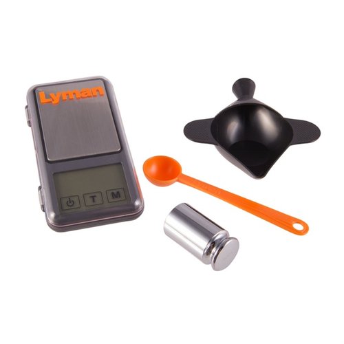 Entdecke die Lyman Pocket Touch Digital Scale Set! 🏆 Präzise, kompakt und perfekt für dein Ladekit. Messen bis 1500 grains!