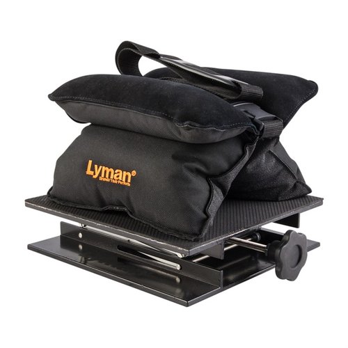 Der Lyman Match Bag und Bag Jack Combo bietet eine stabile Schießposition, erhöht die Genauigkeit und lässt sich dank der kompakten Faltung einfach verstauen.