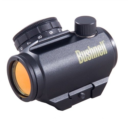 Entdecke das Bushnell TRS-25 3 MOA Red Dot Sight 🔴 für präzises Schießen mit beiden Augen offen. Robust, wasserdicht und anpassbar!