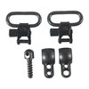 Entdecke die QUICK DETACH SWIVELS von UNCLE MIKES für optimale Flexibilität beim Schießen. 🏹 Passend für .540"-.590" Durchmesser.