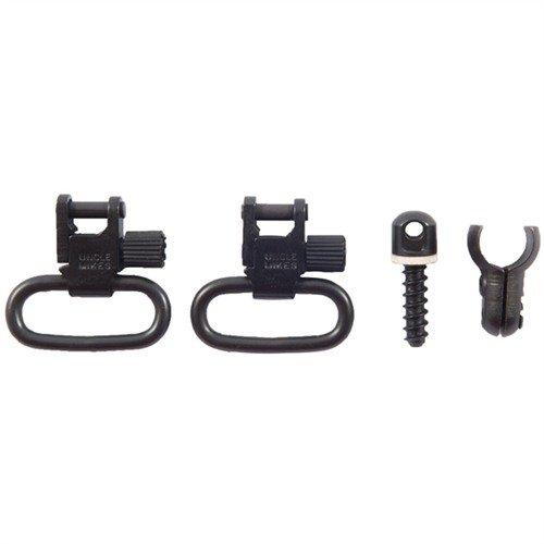 Entdecke die QUICK DETACH SWIVELS von UNCLE MIKES! Ideal für dein Gewehr mit 1" Loops. 🔄 Passend für diverse Modelle und Durchmesser.