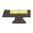 HIVIZ .208" FRONT SIGHT, GREEN