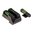 HIVIZ 1911 KIMBER FIXED (NOT MICRO) LIGHTWAVE H3 TRITIUM SIGHT SET