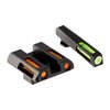 Entdecke die LiteWave H3 Tritium Orange Ring Visierungen von HIVIZ für Glock! 🌟 Überragende Sichtbarkeit bei Tag und Nacht, schnell ins Ziel!