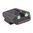 NOVAK FIBER OPTIC LO-MOUNT REAR SIGHT, GREEN, FITS TAURUS 1911