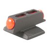 Entdecke die Novak Mega Dot Fiber Optic Front Sight in Rot! 🔴 Besseres Licht, schnelles Zielbild und einfache Installation für dein 1911-Modell.
