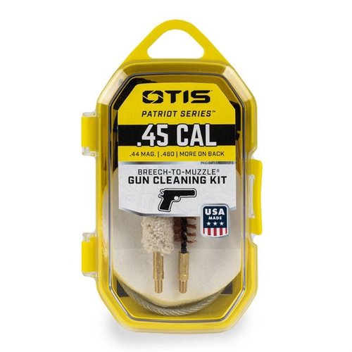 Halte deine Feuerwaffen mit dem PATRIOT Series Pistol Kit von Otis 🛠️ in Top-Zustand. Enthält alles für die perfekte Breech-to-Muzzle® Reinigung!