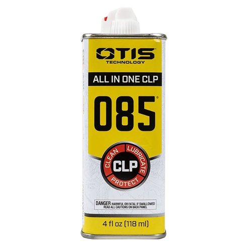 Entdecke O85® CLP – die bewährte Formel für Reinigung, Schmierung und Schutz von Feuerwaffen. 🌟 Schütze deine Ausrüstung effektiv!